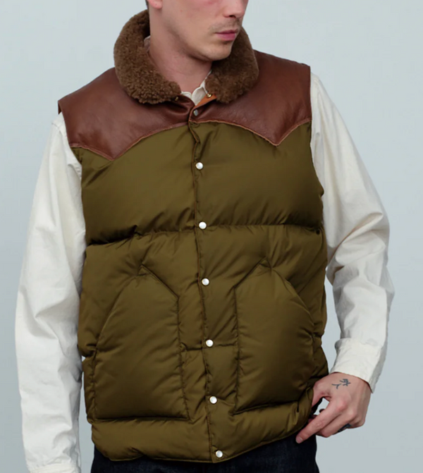 CHRISTY VEST - OLIVE DRAB