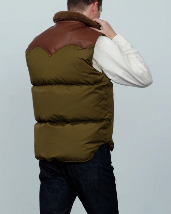 CHRISTY VEST - OLIVE DRAB