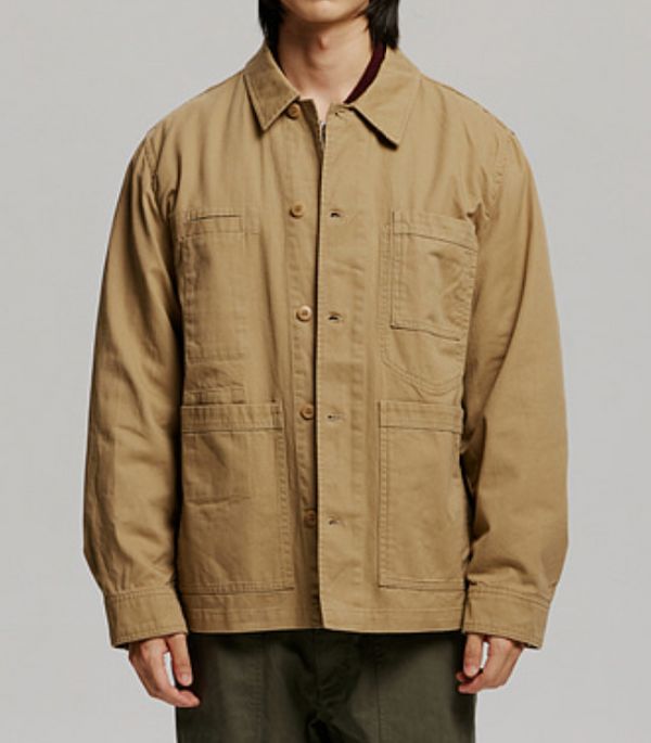 COMBINE CHORE JACKET - TAN