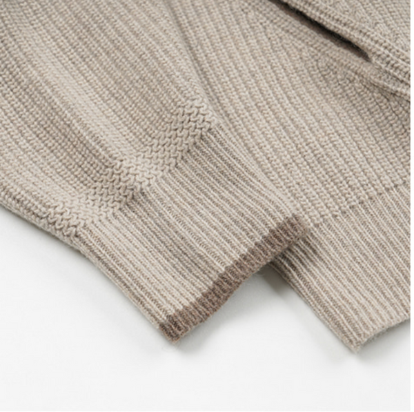 KANGAROO PULLOVER SWEATER - OATMEAL