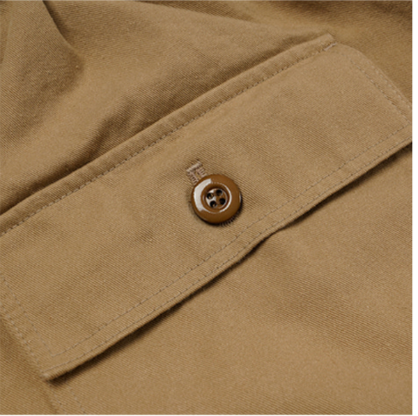 TWILL BALLOON PANTS - BEIGE