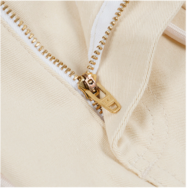 TWILL BALLOON PANTS - IVORY