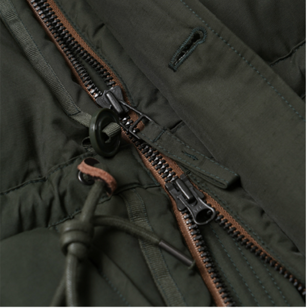 KARAKORAM DOWN PARKA JACKET - DARK GREEN