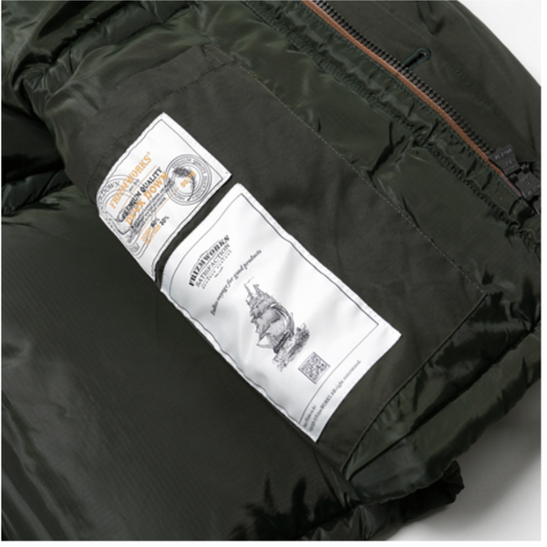 KARAKORAM DOWN PARKA JACKET - DARK GREEN