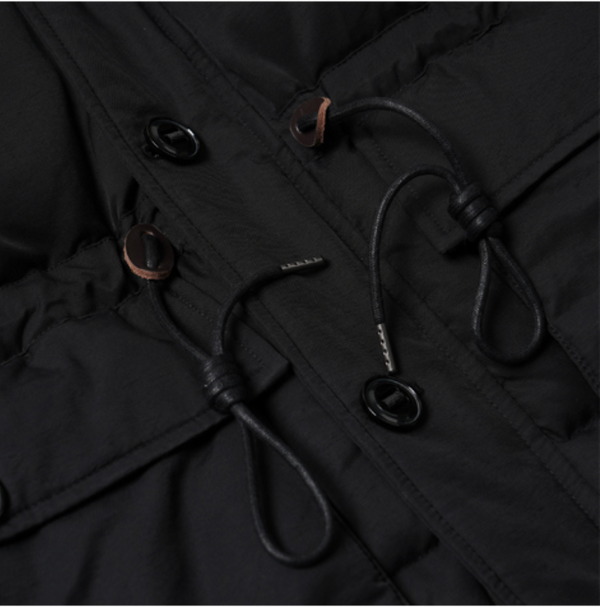 KARAKORAM DOWN PARKA JACKET - BLACK