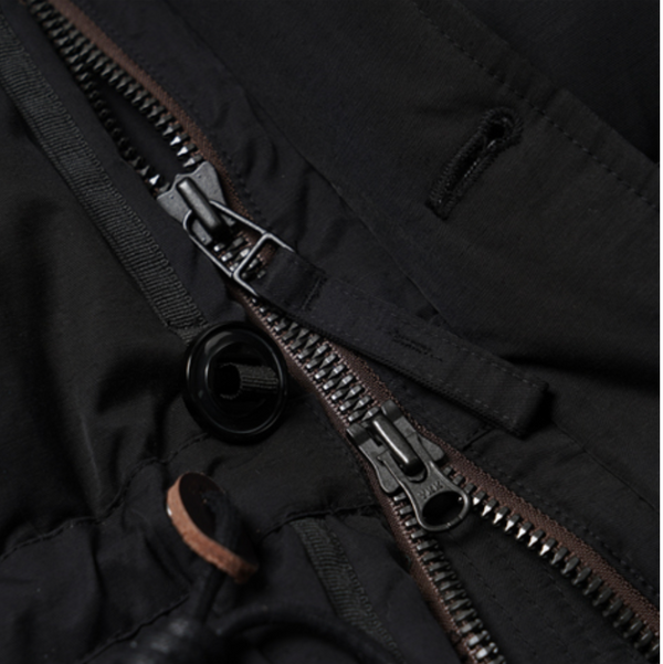 KARAKORAM DOWN PARKA JACKET - BLACK