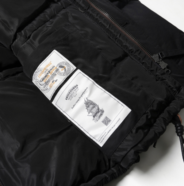 KARAKORAM DOWN PARKA JACKET - BLACK