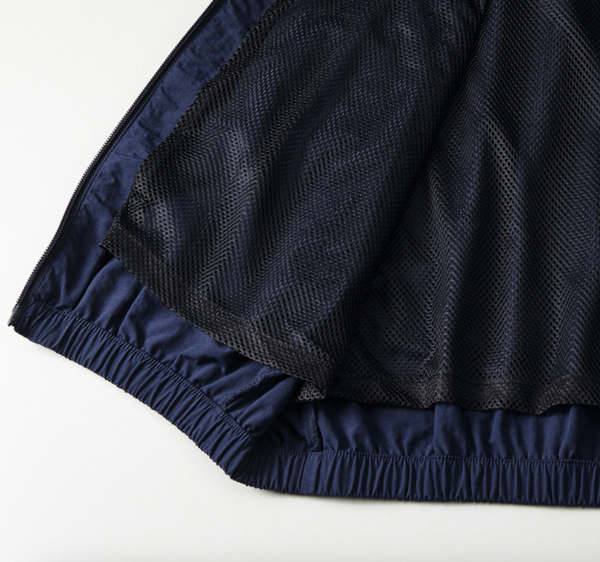 NYLON TRAINING JACKET - BLACK