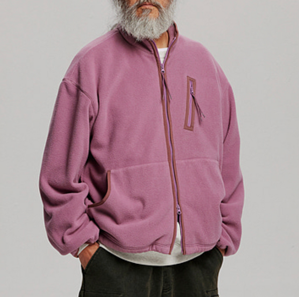 POLAR FLEECE JACKET - LAVENDER