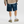 Load image into Gallery viewer, LYOCELL BELTED DENIM SHORTS - MID BLUE
