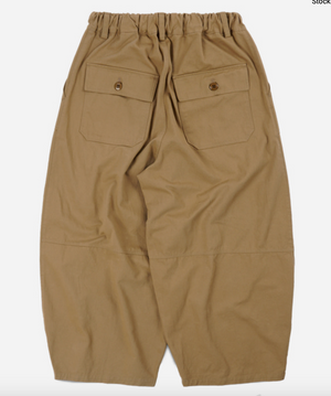 Frizmworks - TWILL BALLOON PANTS - BEIGE RELABEL -  - Alternative View 1