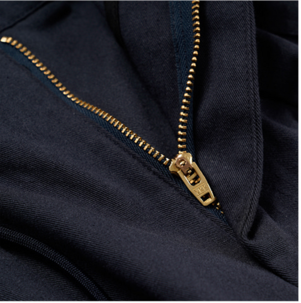 TWILL BALLOON PANTS - NAVY