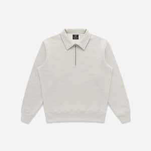 Knickerbocker - STADIUM LOFT QUARTER ZIP SWEATSHIRT - GREY -  - Main Front View