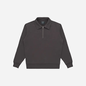 Knickerbocker - Knickerbocker Stadium Loft Knit Quarter Zip - Peat -  - Main Front View