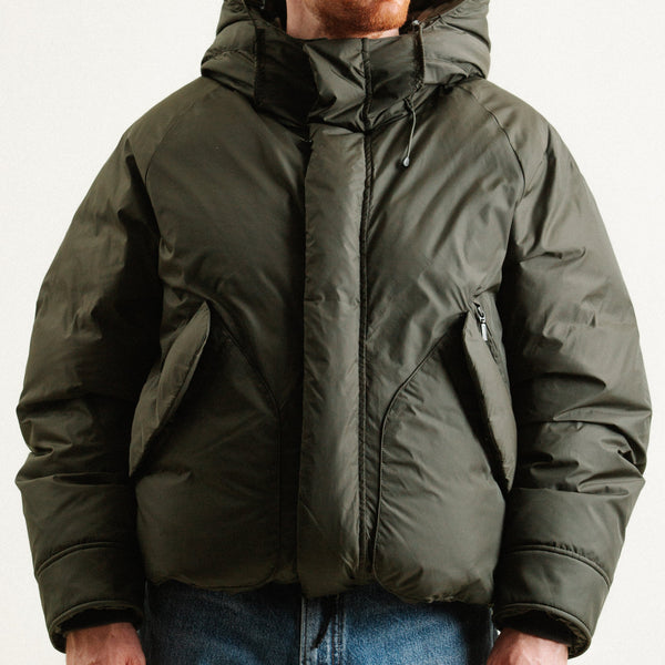 CLOUD DOWN PARKA JACKET - OLIVE