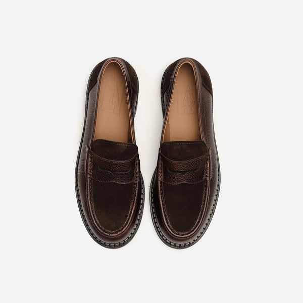 Arrow Moccasin Concord Loafer - Brown