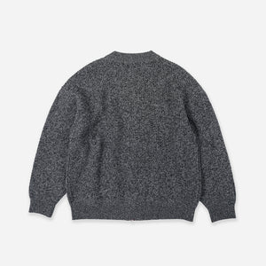 Frizmworks - TWEED ZIP UP CARDIGAN - CHARCOAL -  - Alternative View 1