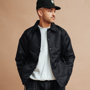 United Athle - COACH JACKET FUR LINED - BLACK -  - Alternative View 1