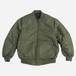 United Athle - MA-1 JACKET - OLIVE -  - Main Front View