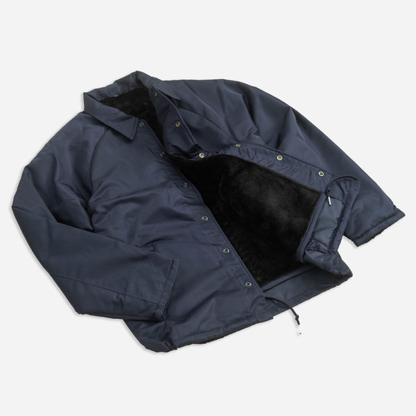 COACH JACKET FUR LINING - NAVY