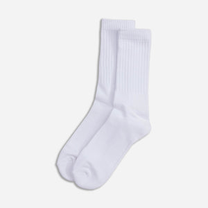 United Athle - THICK SOLE CREW SOCK - WHITE -  - Alternative View 1