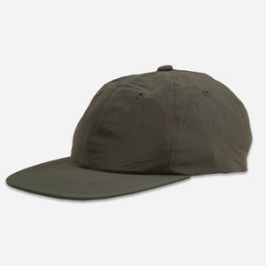 United Athle - 6 PANEL NYLON BASEBALL CAP - OLIVE -  - Alternative View 1