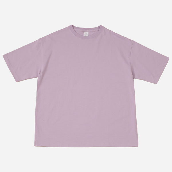 OPEN END HEAVY WEIGHT T-SHIRT - SMOKY PURPLE