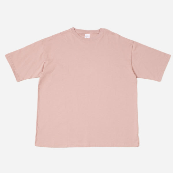 OPEN END HEAVY WEIGHT T-SHIRT - SMOKY PINK