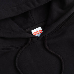 United Athle - 12.7oz HEAVYWEIGHT OVERHEAD HOODIE - BLACK -  - Alternative View 1