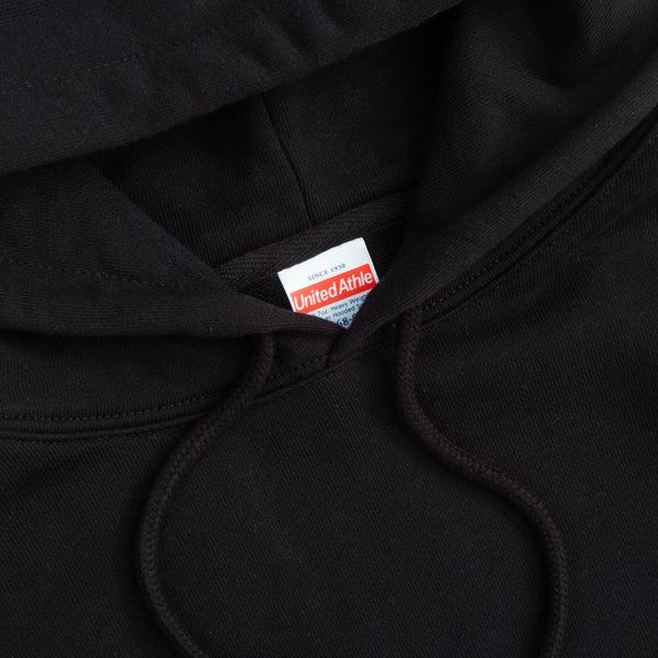 12.7oz HEAVYWEIGHT OVERHEAD HOODIE - BLACK