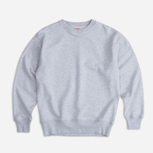 United Athle - 12.7oz HEAVYWEIGHT CREW NECK SWEATSHIRT - ASH -  - Main Front View