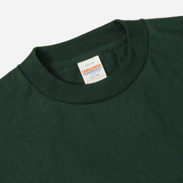 OPEN-END RUGGED T-SHIRT - MOSS GREEN