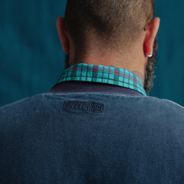 CAVVA FLEECE LINED VEST - NAVY