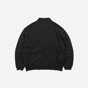 Frizmworks - Frizmworks Vintage Dyeing Half Zip Sweat - Vintage Black -  - Alternative View 1