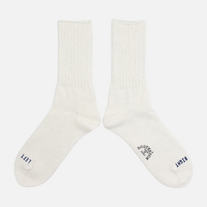 Rostersox - B SOCK - WHITE -  - Main Front View