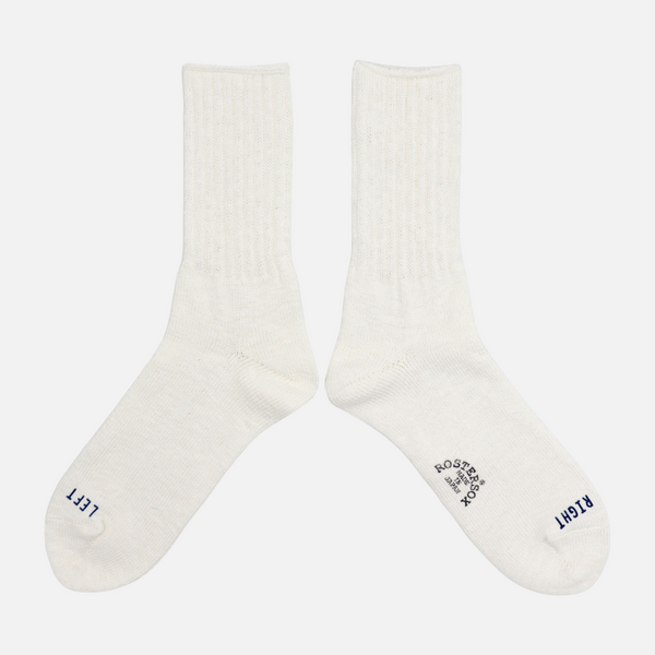 B SOCK - WHITE