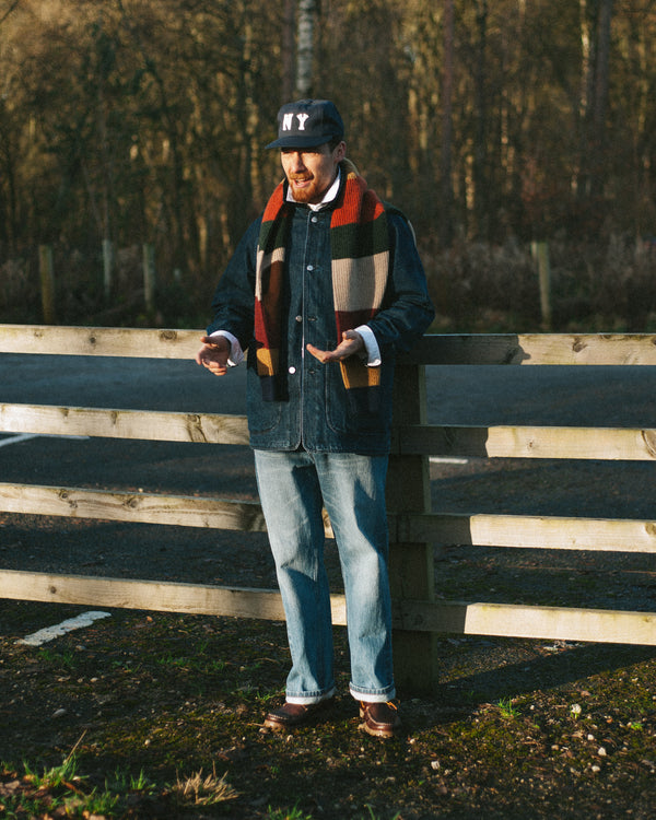 DENIM FIELD JACKET - INDIGO WASH