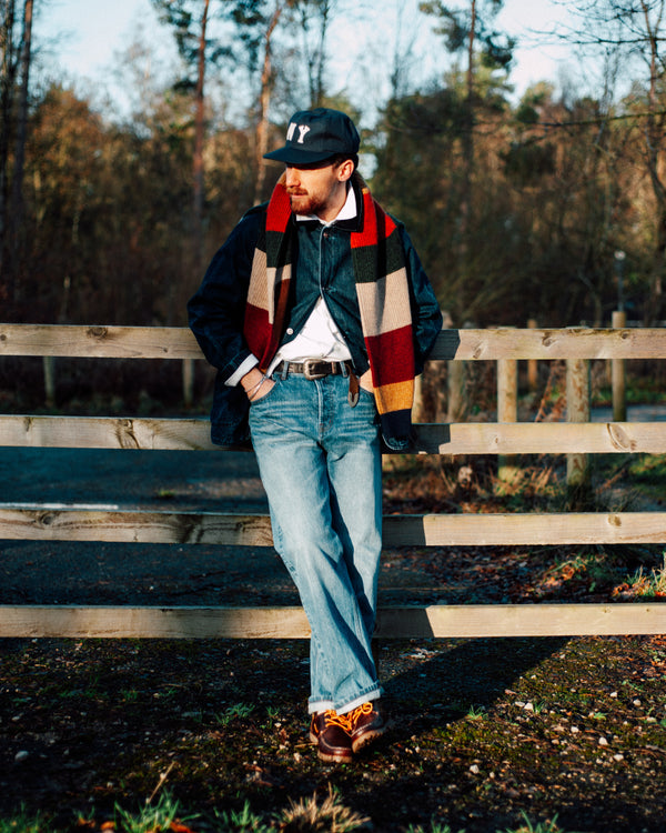 DENIM FIELD JACKET - INDIGO WASH