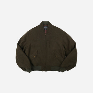 Frizmworks - Frizmworks Wool Flight Jacket - Moss Green -  - Main Front View