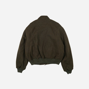 Frizmworks - Frizmworks Wool Flight Jacket - Moss Green -  - Alternative View 1