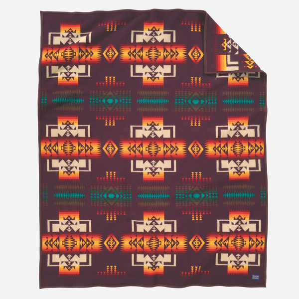 CHIEF JOSEPH BLANKET - MAROON