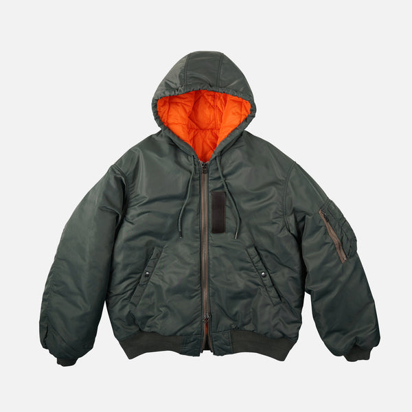 Frizmworks Active MA-1 Hooded Jacket - Olive