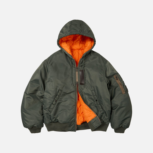 Frizmworks Active MA-1 Hooded Jacket - Olive