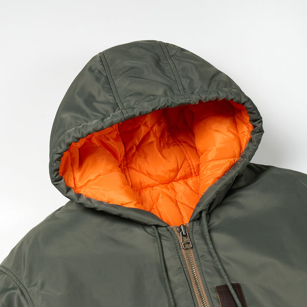 Frizmworks Active MA-1 Hooded Jacket - Olive