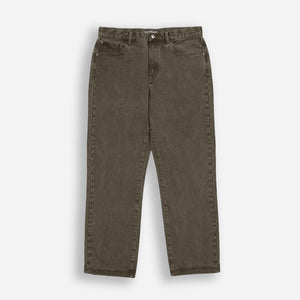 Adsum - RELAXED FIT OD DENIM JEANS  - BROWN -  - Main Front View