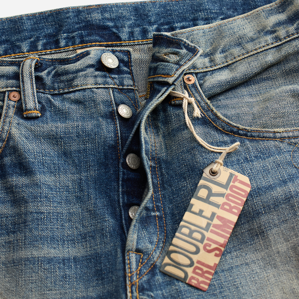 Slim Boot Selvedge Jeans - Briarfield Wash