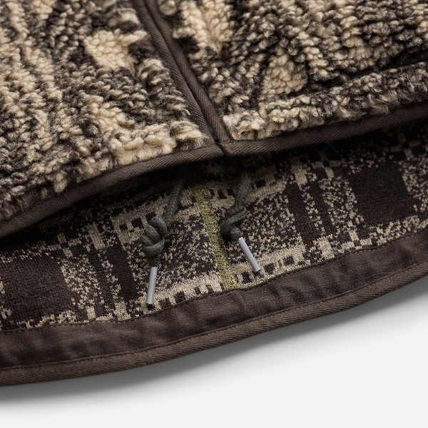RRL Knit Full-Zip Sweatshirt Cream