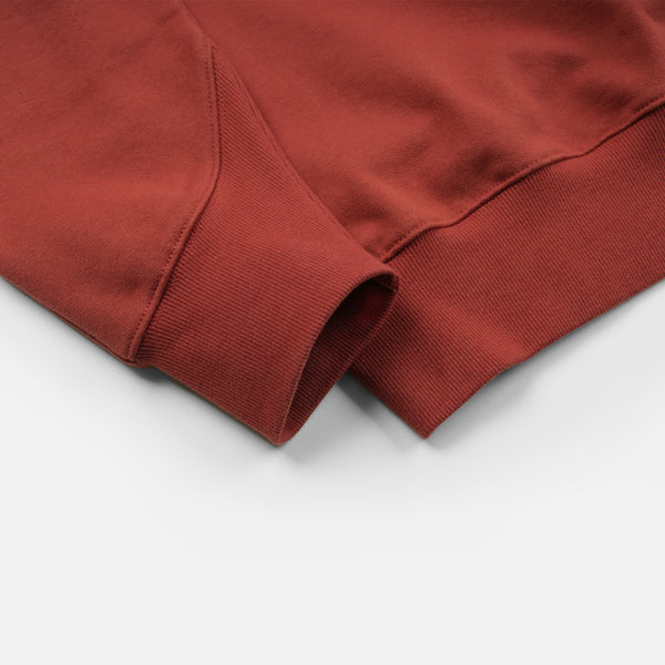 ARMY AIRFIELD SWEATSHIRT - BURNT RED