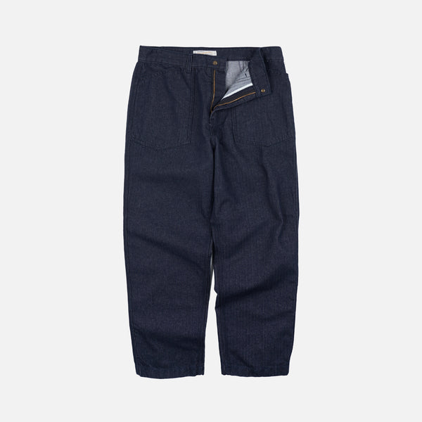 ARMY DENIM FATIGUE PANT - INDIGO