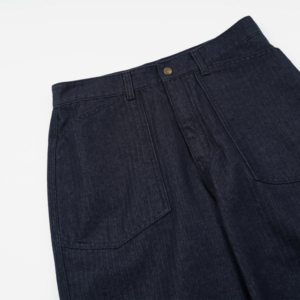 ARMY DENIM FATIGUE PANT - INDIGO